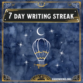 Day 7 writing badge